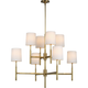 Clarion Large Two Tier Chandelier