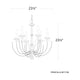 Priscilla 6-Light Chandelier