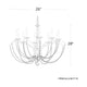 Priscilla 10-Light Chandelier