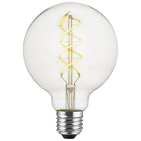 4W Dimmable LED E26 G25 120V CRI>=90 Bulb