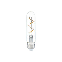 4W LED E26 T10 Clear Dimmable 2700K 5"