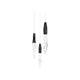 Kindjal 3-Light LED Multi-Light Pendant