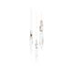 Kindjal 3-Light LED Multi-Light Pendant