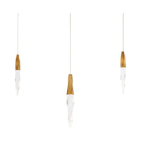 Kindjal 3-Light Multi-Light Linear Pendant