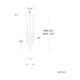 Kindjal 3-Light LED Multi-Light Pendant