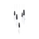 Kindjal 5-Light LED Multi-Light Pendant