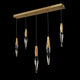 Kindjal 5-Light Multi-Light Linear Pendant