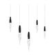 Kindjal 5-Light Multi-Light Linear Pendant