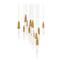 Kindjal 13-Light Multi-Light Square Pendant