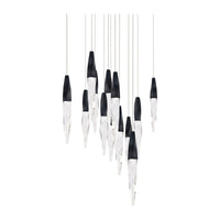 Kindjal 13-Light Multi-Light Square Pendant