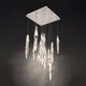 Kindjal 13-Light Multi-Light Square Pendant
