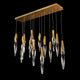 Kindjal 14-Light Multi-Light Linear Pendant