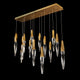 Kindjal 14-Light Multi-Light Linear Pendant