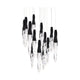 Kindjal 15-Light LED Multi-Light Pendant