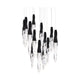 Kindjal 15-Light LED Multi-Light Pendant