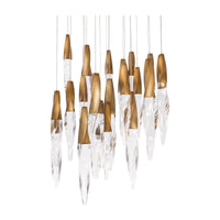 Kindjal 21-Light LED Multi-Light Pendant