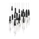 Kindjal 21-Light LED Multi-Light Pendant