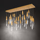 Kindjal 23-Light Multi-Light Linear Pendant