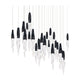 Kindjal 23-Light Multi-Light Linear Pendant