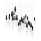 Kindjal 23-Light Multi-Light Linear Pendant