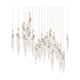 Kindjal 23-Light Multi-Light Linear Pendant