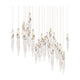 Kindjal 23-Light Multi-Light Linear Pendant