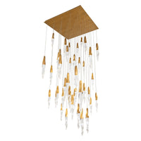 Kindjal 41-Light Multi-Light Square Pendant