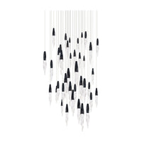 Kindjal 41-Light Multi-Light Square Pendant