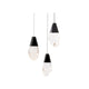 Martini 3-Light LED Chandelier
