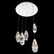 Martini 3-Light LED Chandelier