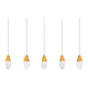 Martini 5-Light Multi-Light Linear Pendant