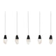 Martini 5-Light Multi-Light Linear Pendant