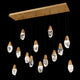 Martini 14-Light Multi-Light Linear Pendant