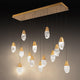 Martini 14-Light Multi-Light Linear Pendant