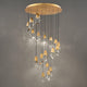 Martini 15-Light Multi-Light Round Pendant