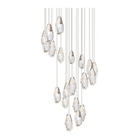 Martini 21-Light Multi-Light Round Pendant