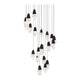 Martini 21-Light Multi-Light Round Pendant