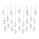 Martini 23-Light Multi-Light Linear Pendant