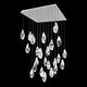 Martini 25-Light Multi-Light Square Pendant