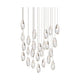 Martini 25-Light Multi-Light Square Pendant