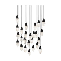 Martini 25-Light Multi-Light Square Pendant