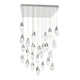 Martini 25-Light Multi-Light Square Pendant
