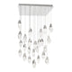 Martini 25-Light Multi-Light Square Pendant