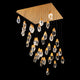 Martini 41-Light Multi-Light Square Pendant
