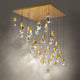 Martini 41-Light Multi-Light Square Pendant