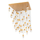Martini 41-Light Multi-Light Square Pendant