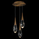 Hibiscus 3-Light LED Multi-Light Pendant