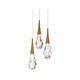 Hibiscus 3-Light LED Multi-Light Pendant