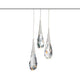Hibiscus 3-Light LED Multi-Light Pendant