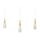 Hibiscus 3-Light Multi-Light Linear Pendant